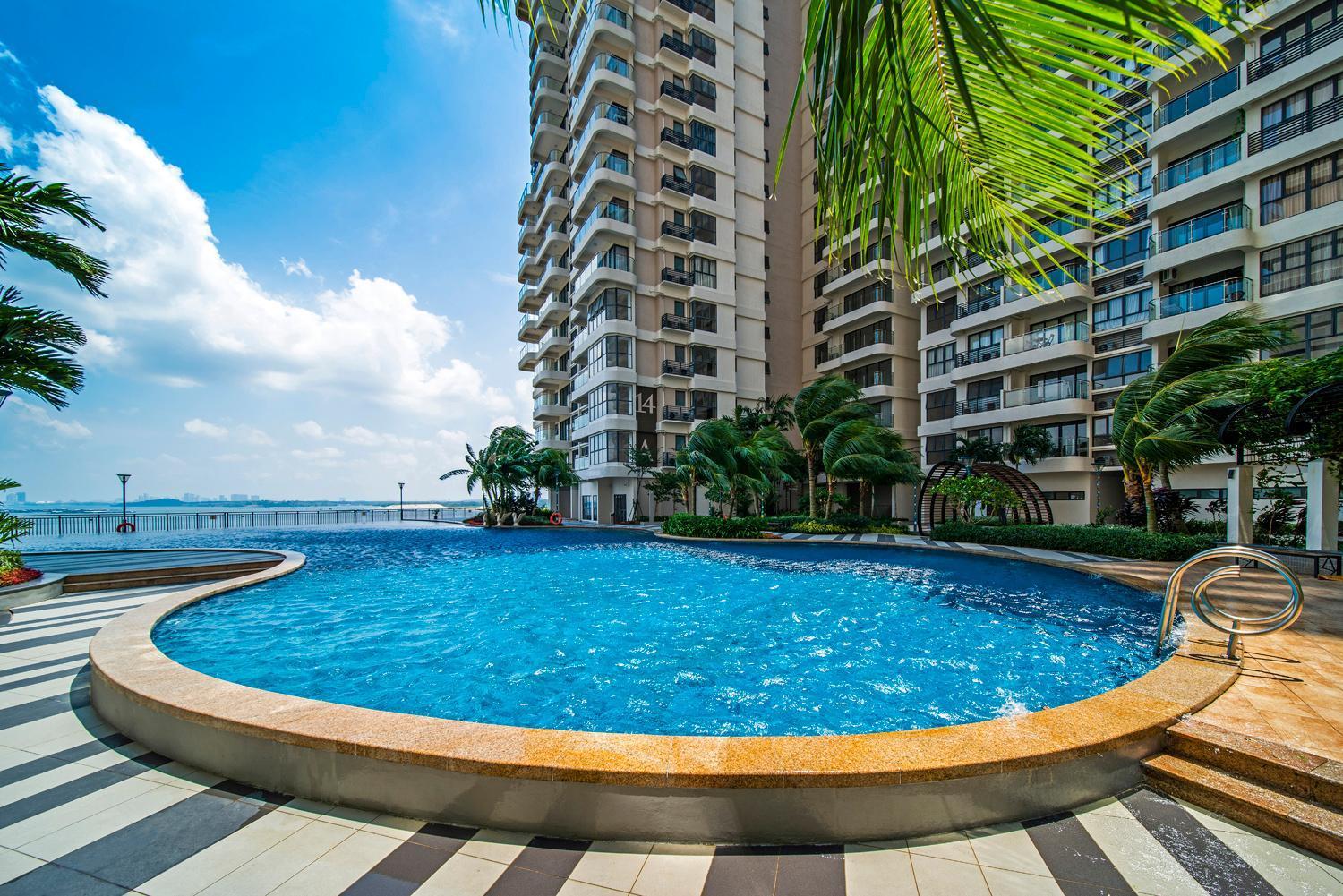 Apartment Danga Bay View 4 Pax Johor Bahru